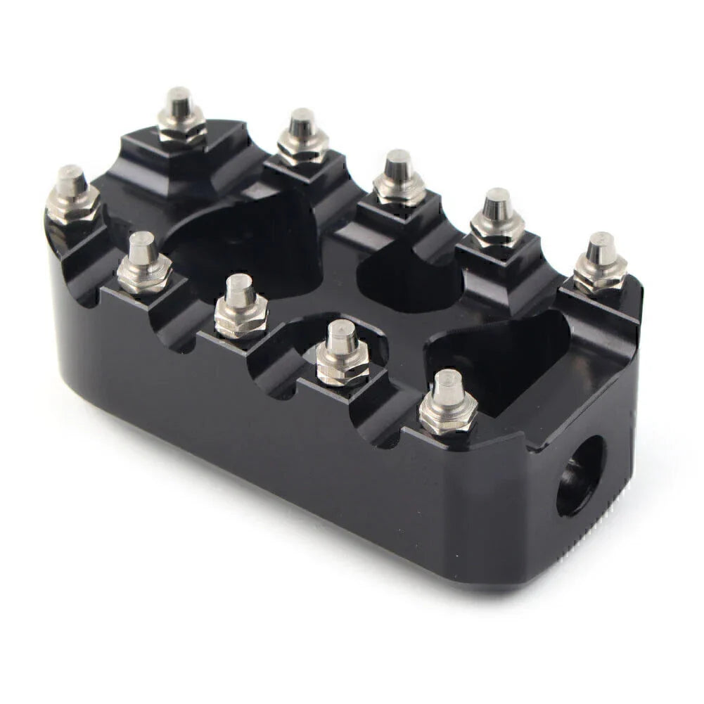 Universal Black Anti-Skid Gear Brake Shift Peg Pedals for Harley