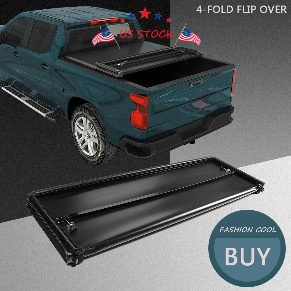 6.5 FT Soft Tonneau Cover for Ford F150 Super Crew Cab (2014-2019)