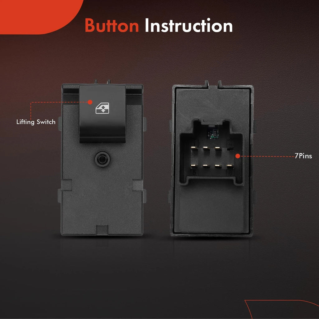 Power Window Switch for Chevy Equinox 2010-2017, Cruze 2011-2016