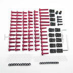 Fairing Bolt Kit for Honda (CNC Alloy, Red)