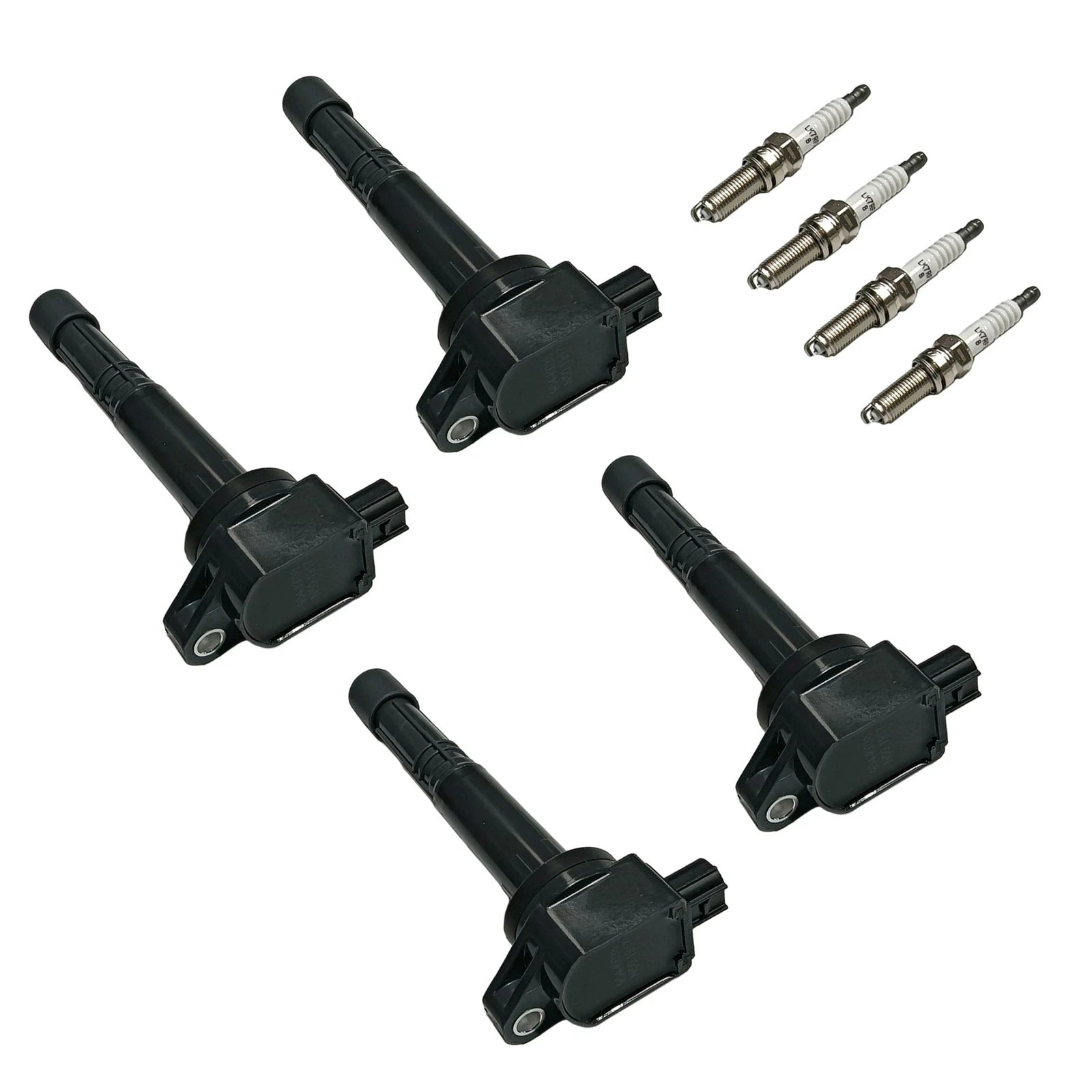Set of 4 Ignition Coils & Iridium Spark Plugs for Acura TSX (2009–2014)