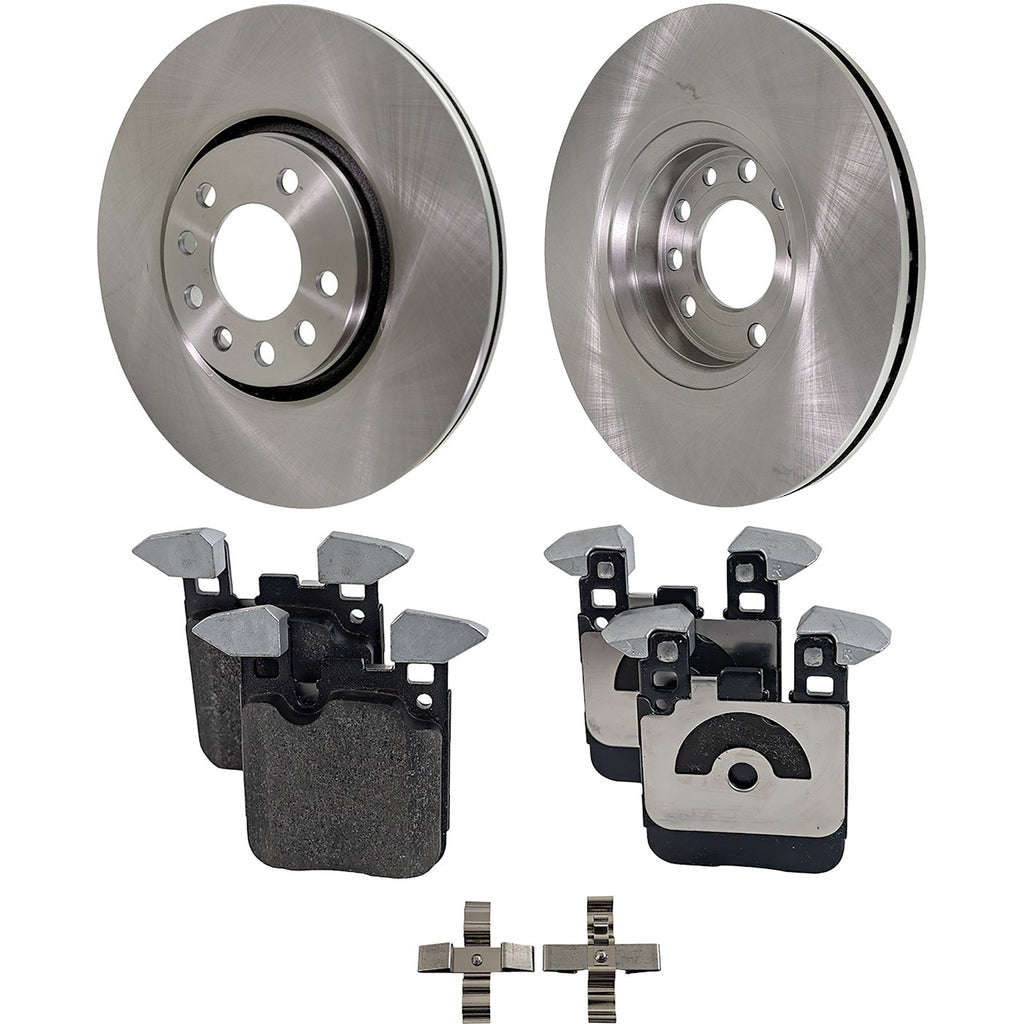 Rear Brake Disc Rotors and Pads Kit for BMW 320i 230i xDrive (2018)