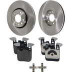 Rear Brake Disc Rotors and Pads Kit for BMW 320i 230i xDrive (2018)