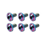 6X Alloy Bolts Truss Torx Head Screws M5x30mm for Bike Motorcycle
