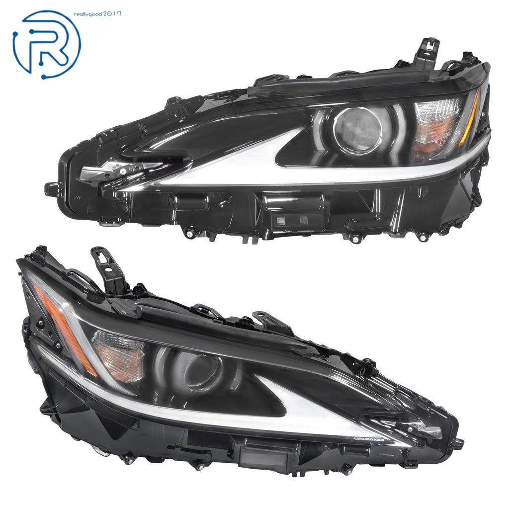 LED Headlights for Lexus ES300H/ES350 (2019-2021) Black Driver & Passenger Side