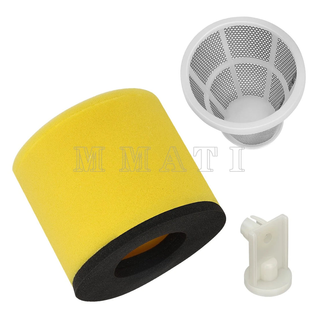 Air Filter & Holder Cage w/Stopper for Suzuki Quadracer 450 LTR450 (2006–2009)