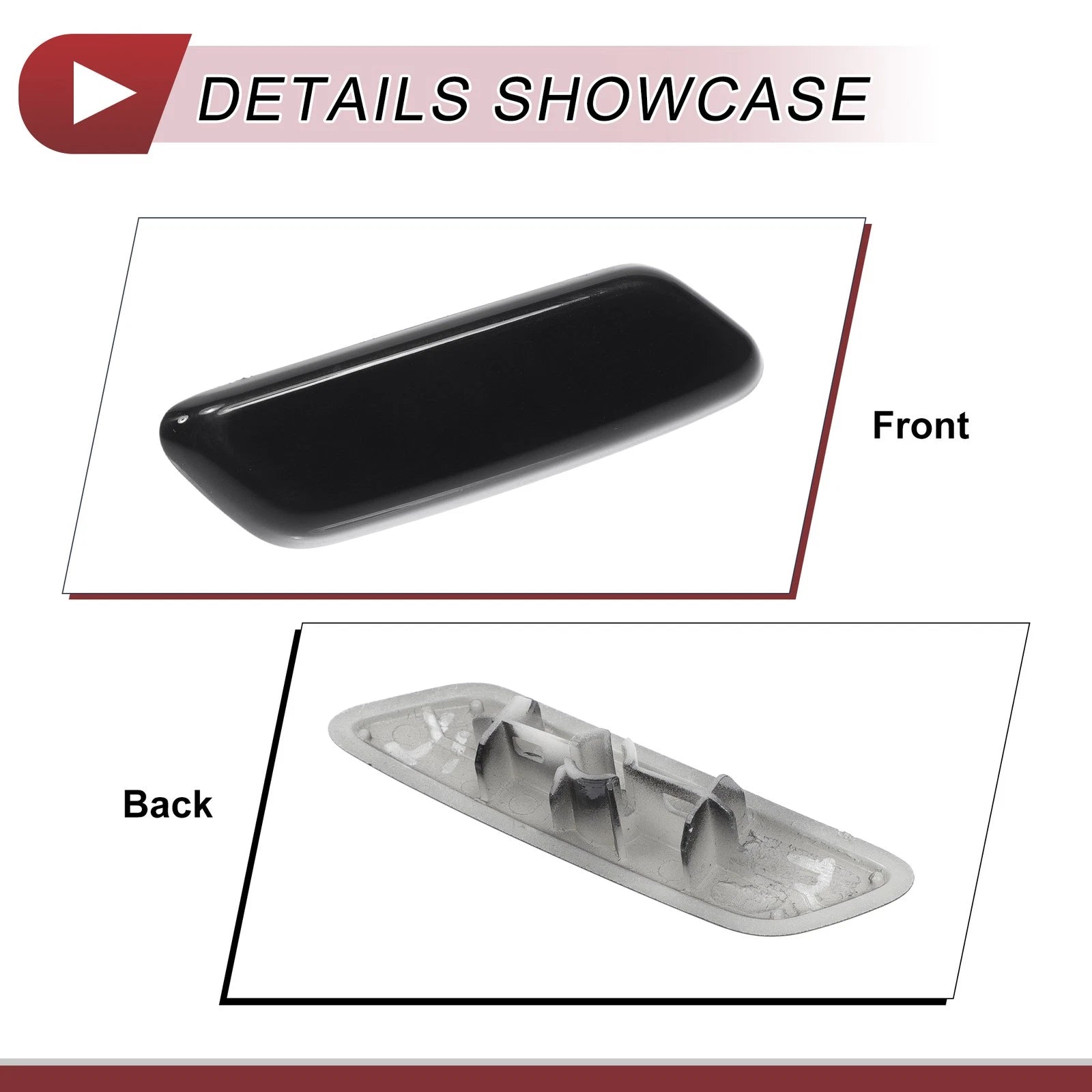 Front Right Washer Nozzle Cover Cap for Lexus IS II (2008–2010) Black
