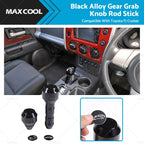 Black Alloy Gear Grab Knob for Toyota FJ Cruiser (2007–2021)