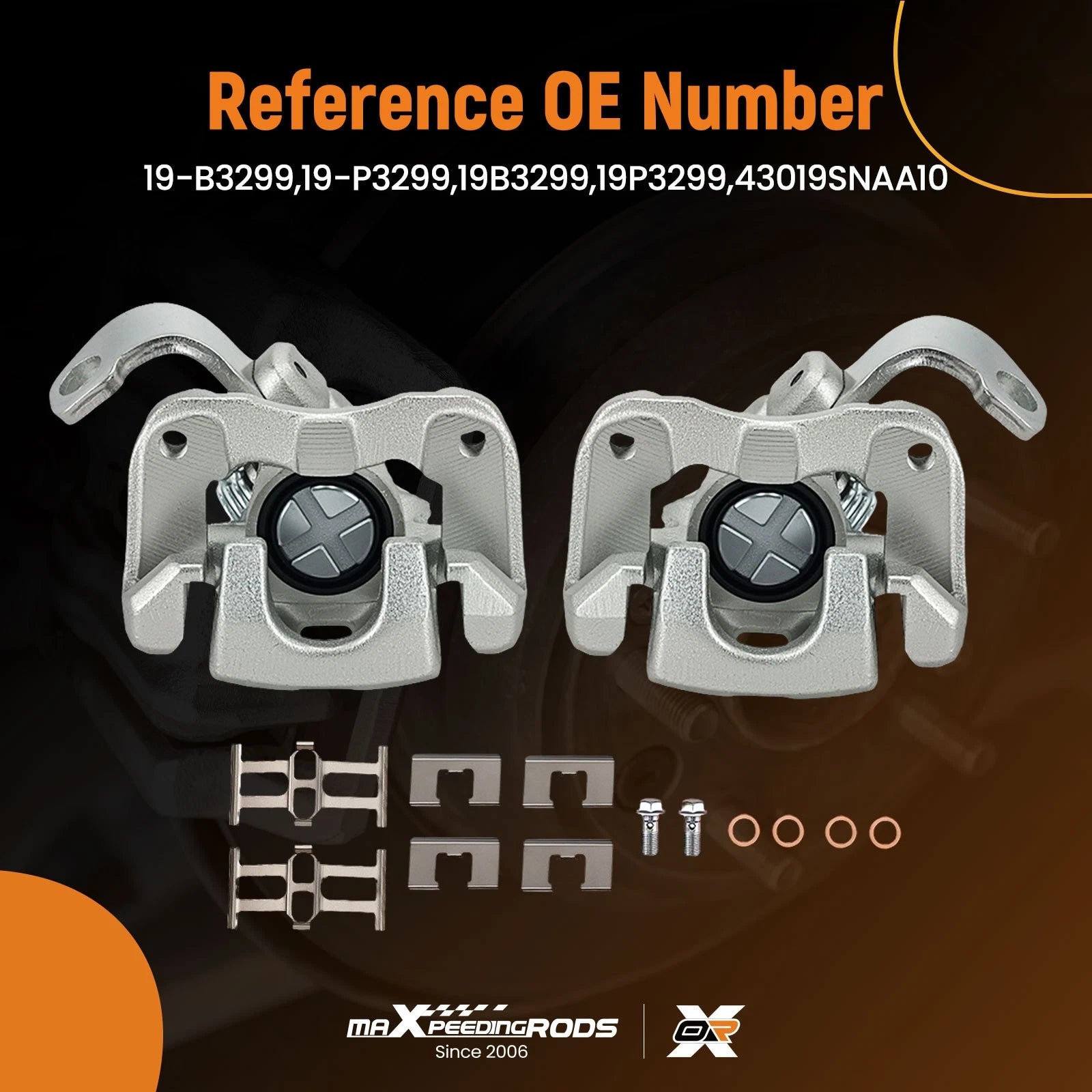 Brake Caliper Bracket for Acura CSX ILX Honda Civic (2006-2015)