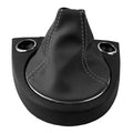 Manual Shift Boot for Fiat 500 Abarth (2012–2019) Gray PVC Leather