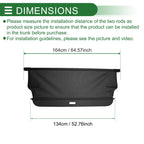 Retractable Cargo Cover for Mercedes-Benz Viano (2010–2015) Canvas