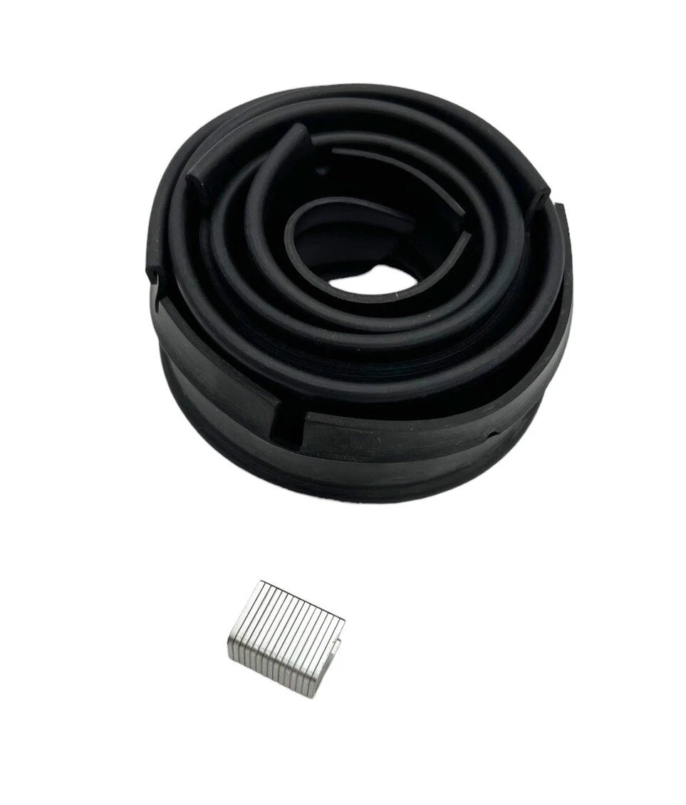 Fender Skirt Rubber Weatherstrip Seal Replacement for 1967–1968 Chevy Full Size