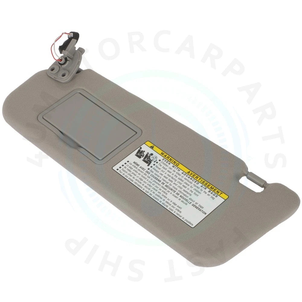Driver Left Side Sun Visor for Hyundai Sonata (2007–2008)