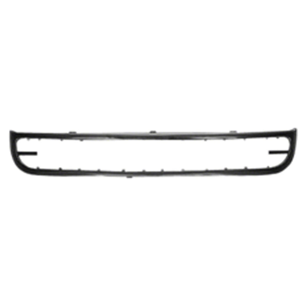 Replacement Black Front Bumper Grille Molding w/Fog Lights w/o Center Bar
