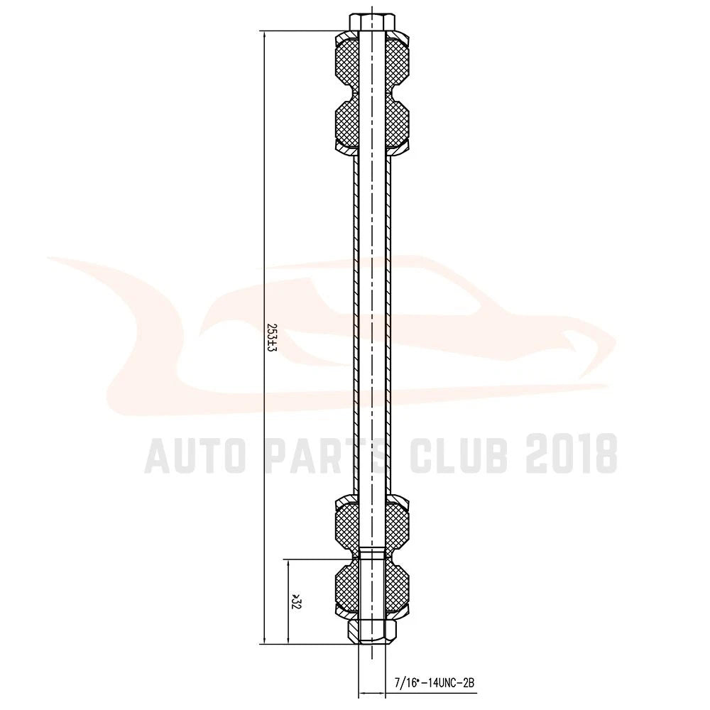 Set of 14 Front Pitman Arm Ball Joints for Dodge Ram 3500 (2000-2002)