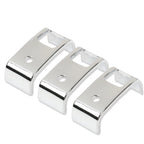 Set of 3 Chrome Rocker Switch Covers for Kenworth W900 T800 T660 C500