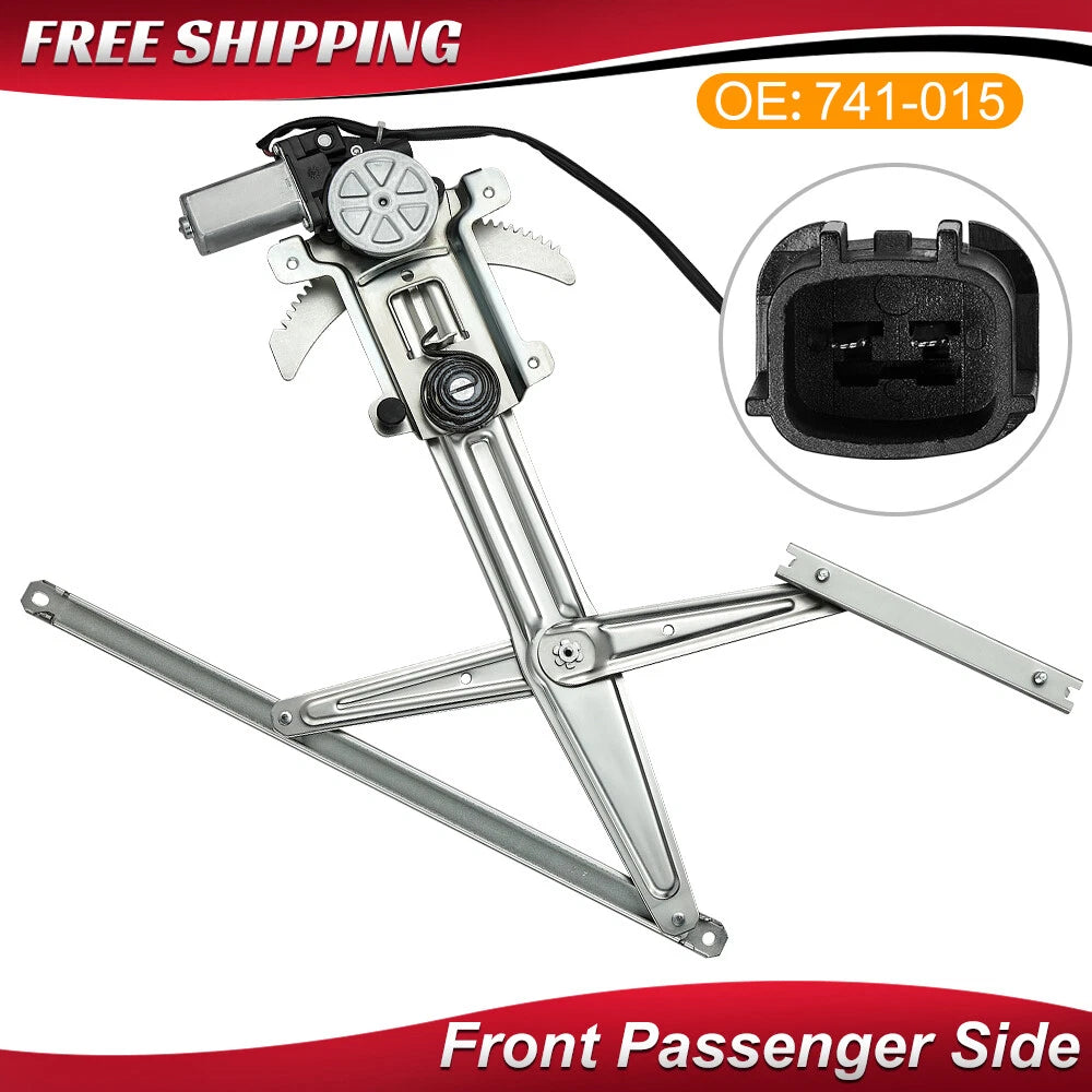 Front Right Power Window Regulator with Motor for Chevy Colorado GMC Canyon (2004–2012)
