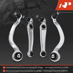 Set of 4 Front Lower Control Arms with Ball Joints for BMW X5 X6 (2007–2013)