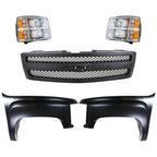 Fender Kit for Chevy Silverado 1500 (2007–2013) Front Left Right