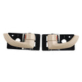Set of 2 Interior Door Handles for Hyundai Tucson (2005–2009) ABS Beige
