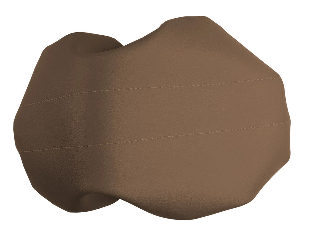 Console Lid Pull Over Cover Leather for Ford Expedition (1997–2002) Dark Beige