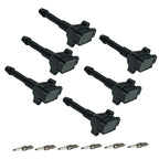 6X Ignition Coil & NGK Platinum Spark Plug for Porsche 911 Boxster (2005–2012)