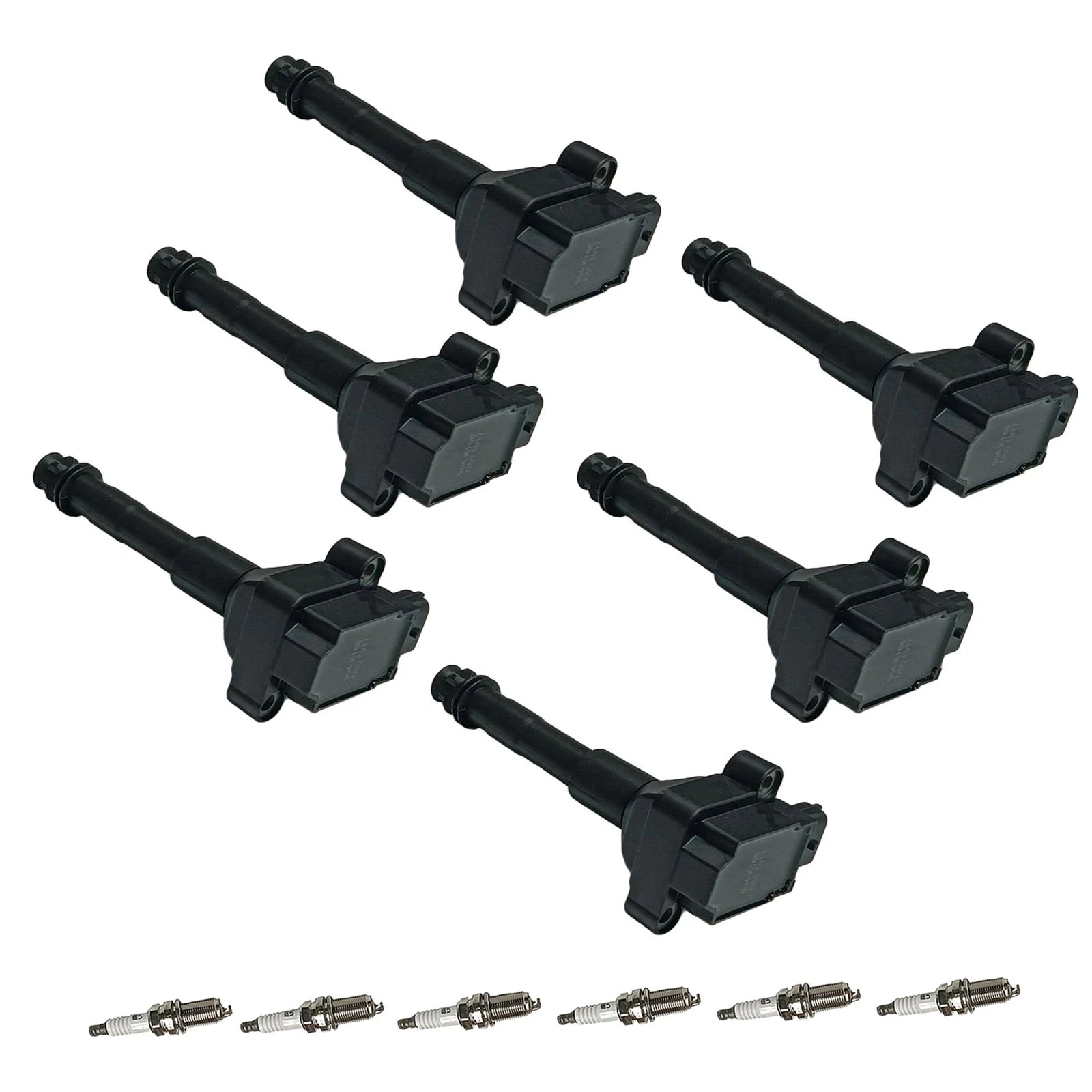 6X Ignition Coil & NGK Platinum Spark Plug for Porsche 911 Boxster (2005–2012)
