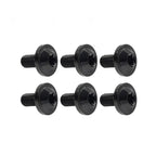 6 x Black Titanium M6x10mm Torx Head Bolts for Bike Motorcycle