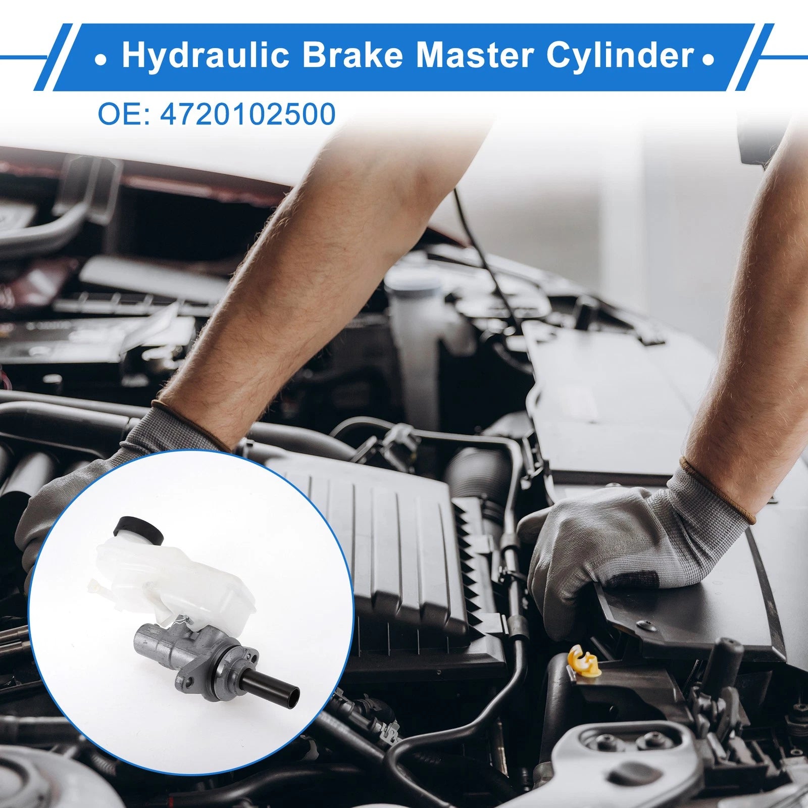 Brake Master Cylinder with Reservoir No. 4720102500 for Toyota Corolla (2007–2013)