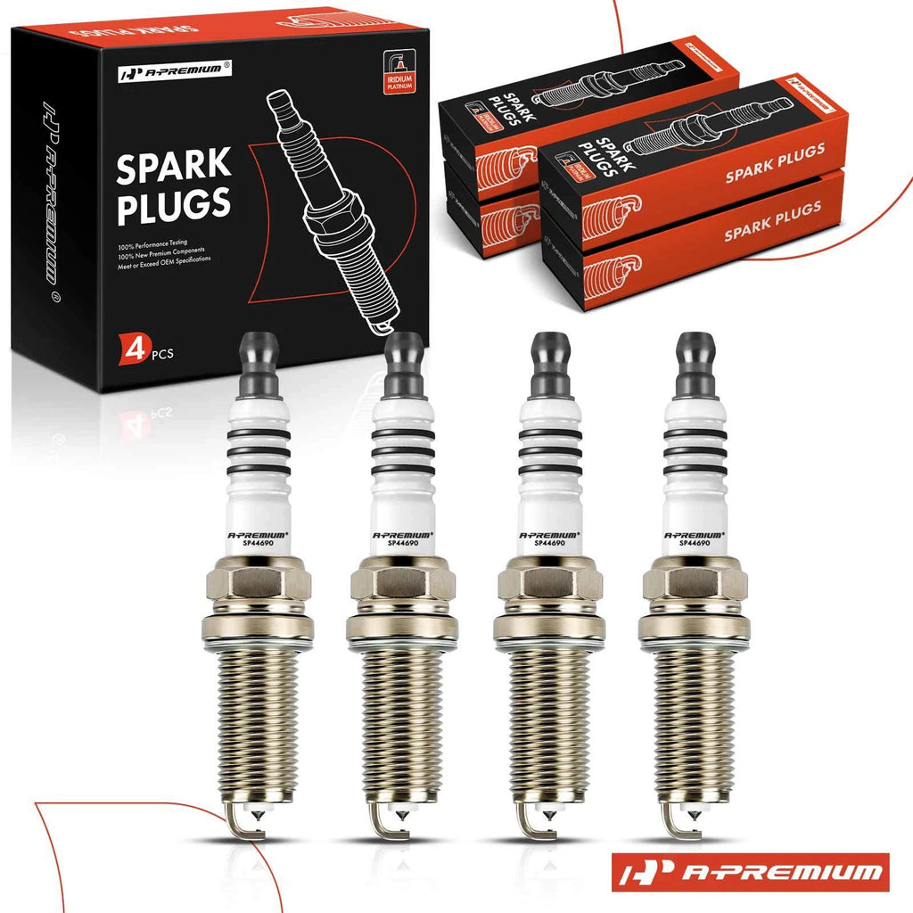 Set of 4 Iridium Platinum Spark Plugs for Toyota Camry RAV4 Nissan Jeep