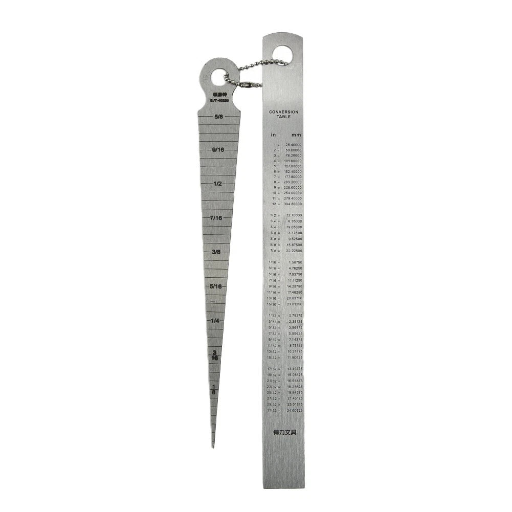 Stainless Steel Welding Taper Feeler Gauge for Gap Inspection
