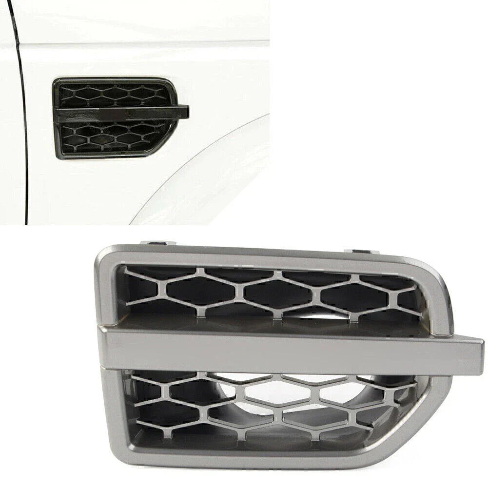 Gray Right Front Grille Air Intake Vent for Land Rover LR4 (2010-2016)