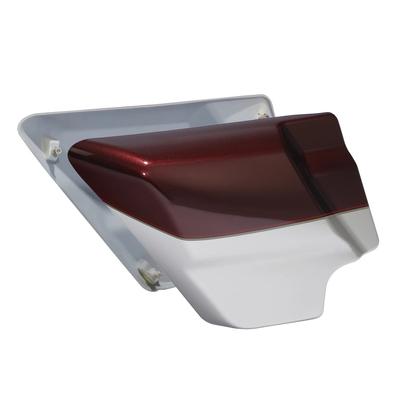 Side Cover Panel for Harley Electra Glide (2009–Present) Twisted Cherry/Silver Fortune