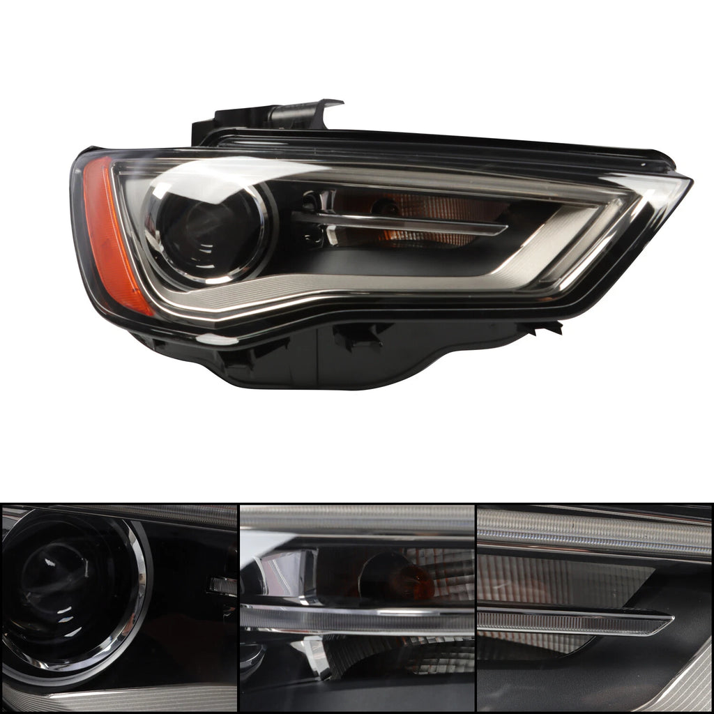 HID/Xenon Headlight for Audi A3 S3 (2015–2016) AU2503191 Right Passenger Side