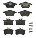 Set of 4 Brembo Low-Met Brake Pads for Audi A4, Volkswagen Passat