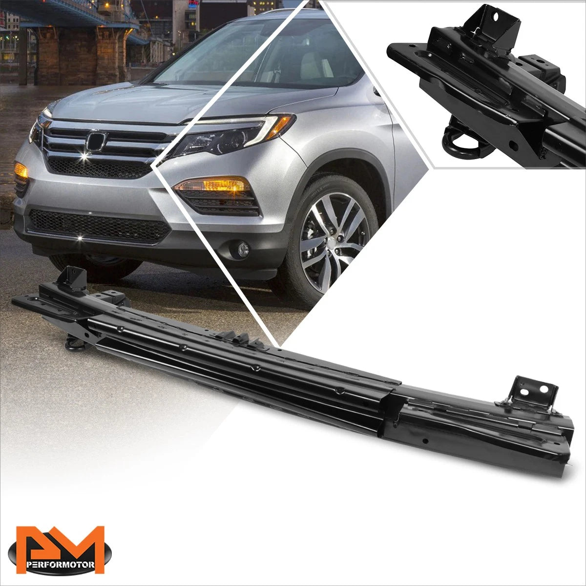 Rear Bumper Reinforcement Impact Absorber for Honda Pilot (2016–2018)