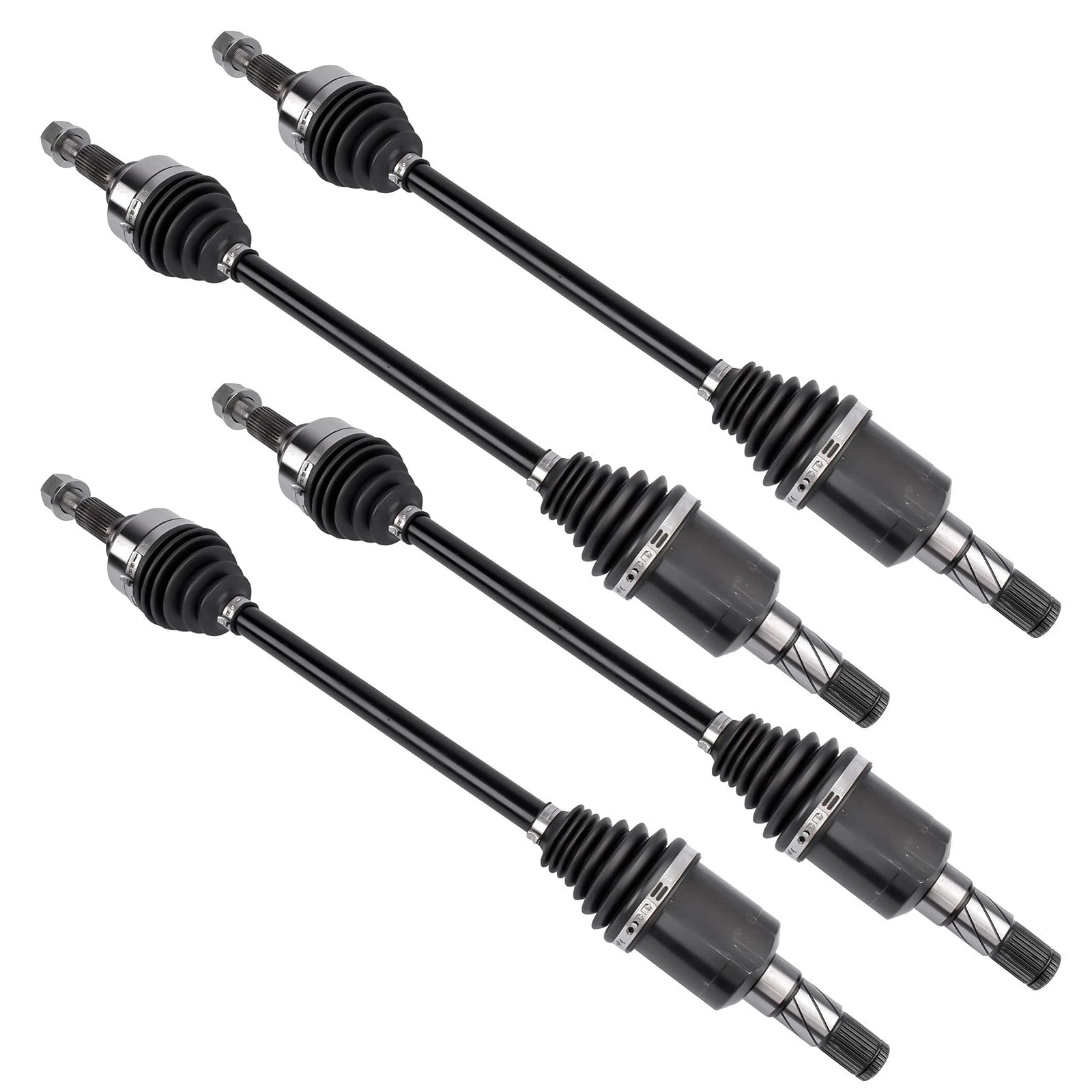 2 Pairs Rear CV Axle Shafts for Tesla Model 3 (2017–2021)