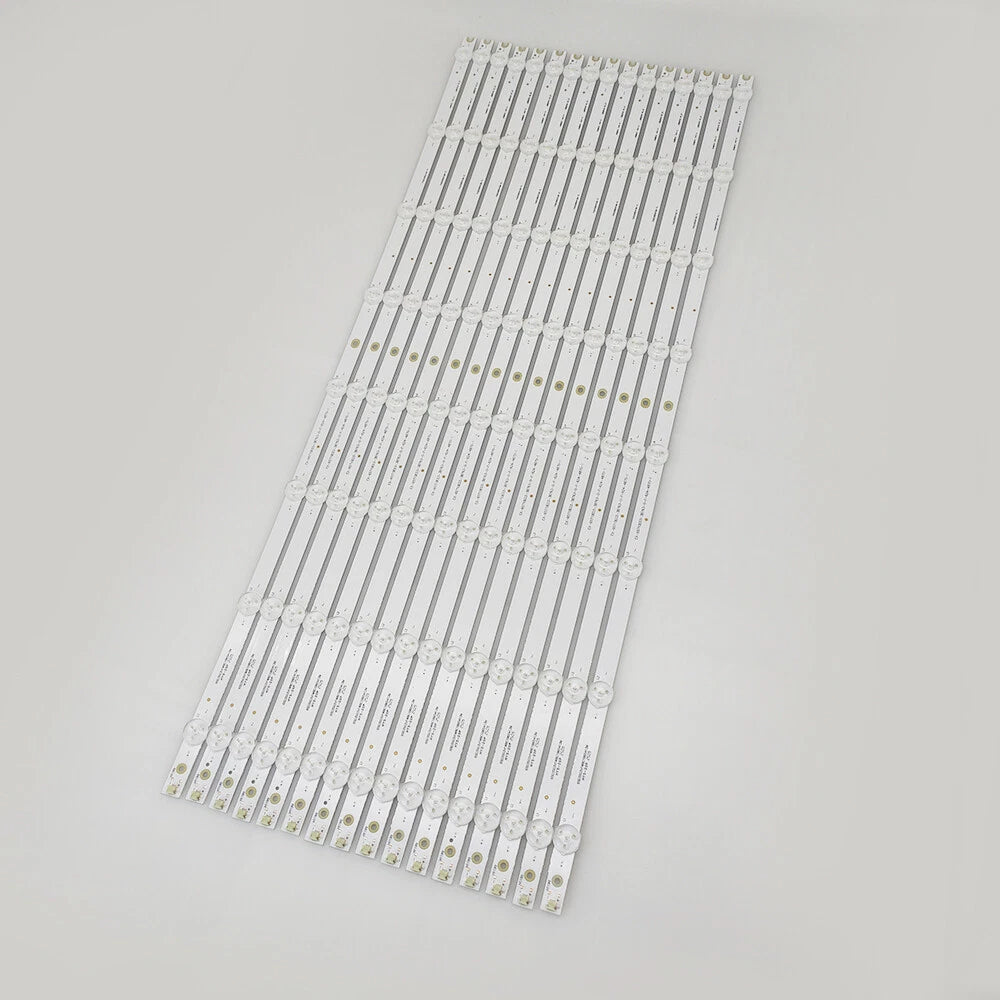 Set of 16 LED Backlight Strips for Vizio D65U-D2 D65-D2 E65X-C2 (LB65018)