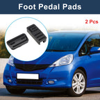 2X Automatic Foot Accelerator Pedal Covers for Honda Jazz (2021) Black