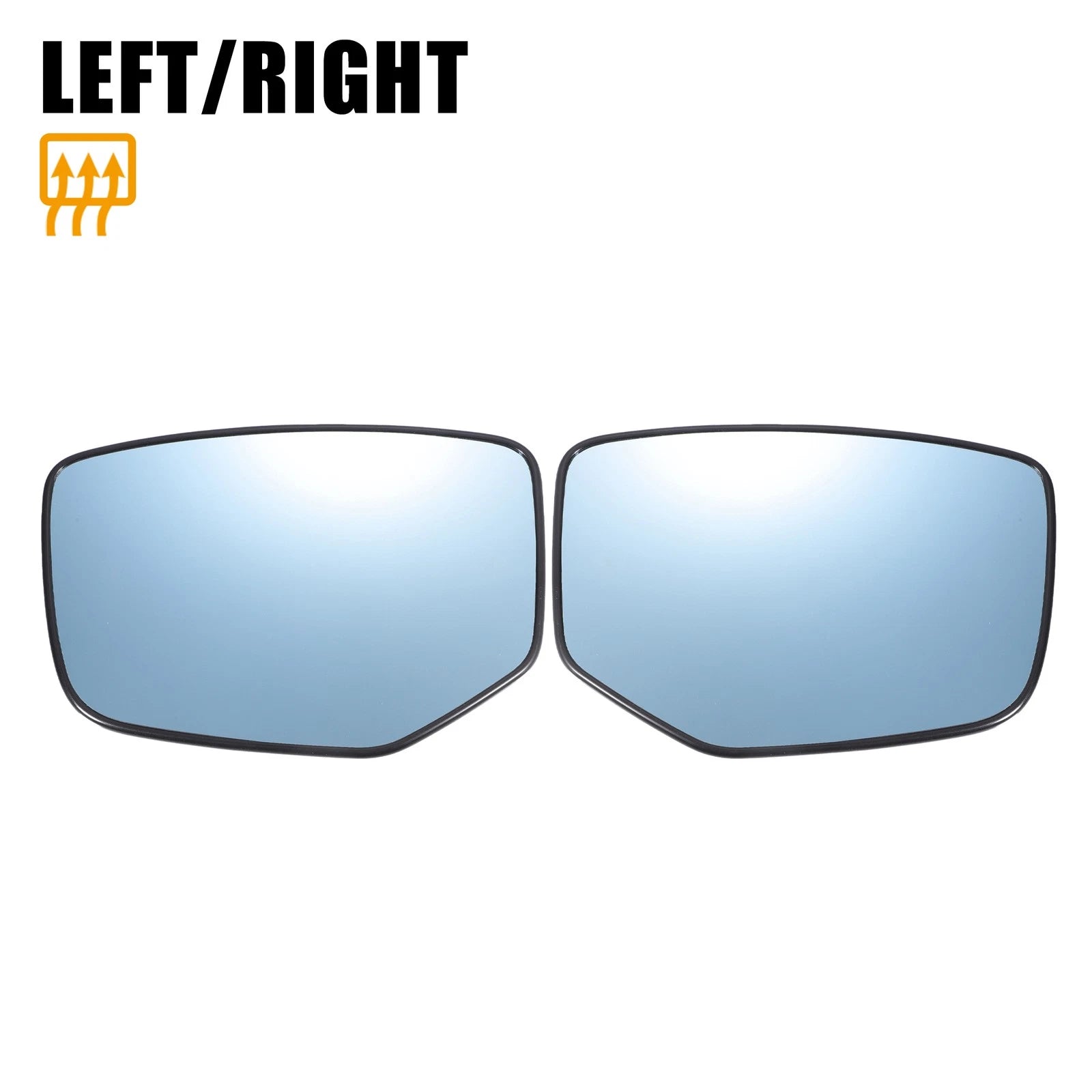 Pair Blue Heated Mirror Glass for Honda Accord (2008–2010)