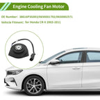 Radiator Fan Motor for Honda CR-V (2003-2011) 1 x Motor