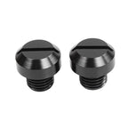 2X M10x1.25 Mirror Hole Plug Screws for Motorcycle