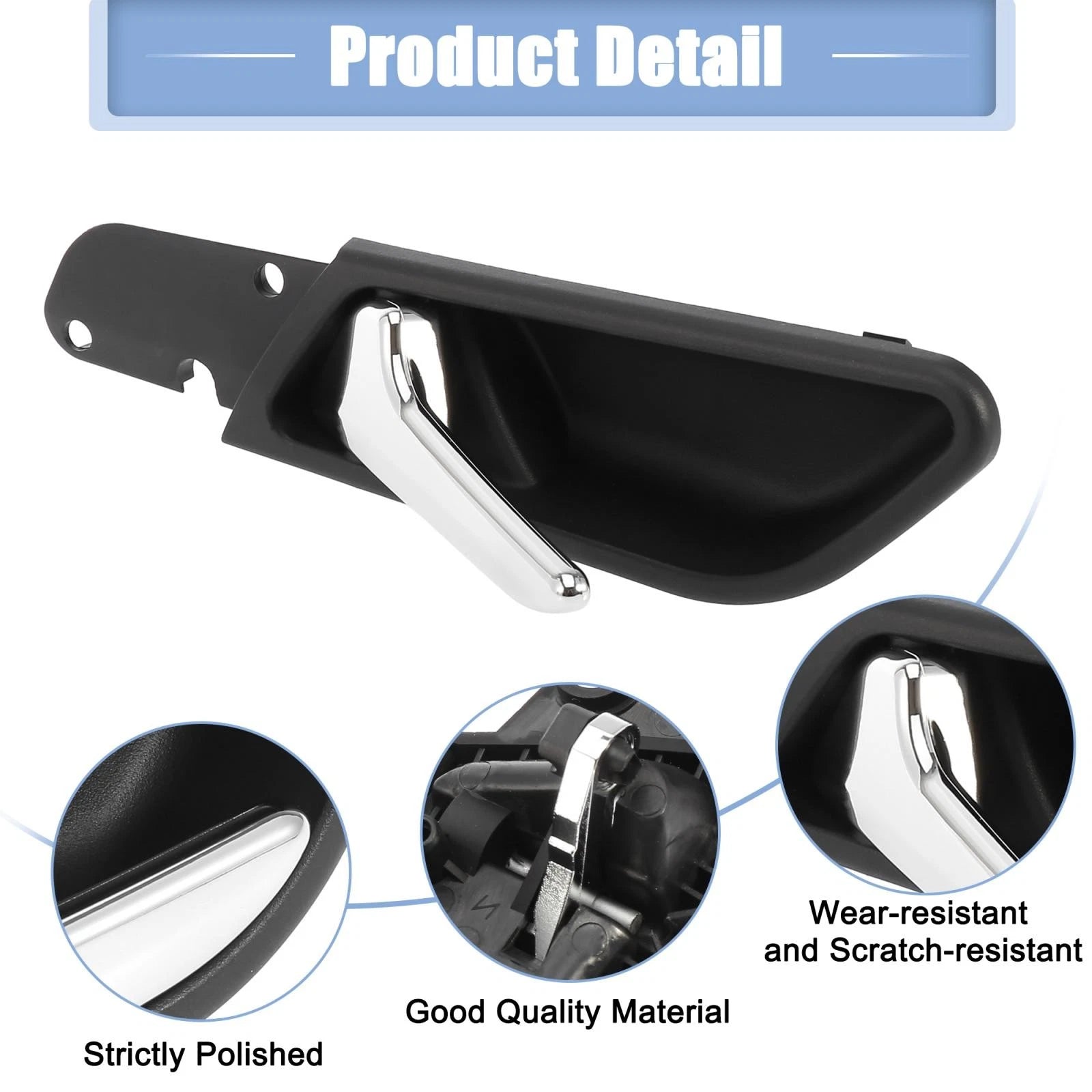 Left Door Handle Assembly for Mercedes-Benz A160 (2004–2012) A1697600961