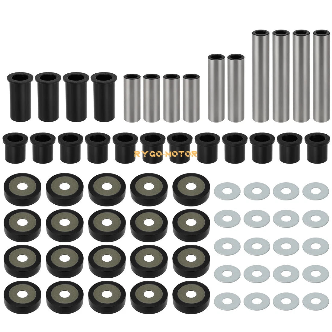 2X Rear Suspension Bushing Rebuild Kit for Suzuki LTA450X LTA700X (2007–2018)