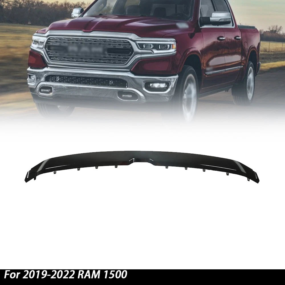 Black Front Upper Grille Molding for Ram 1500 (2019–2022)