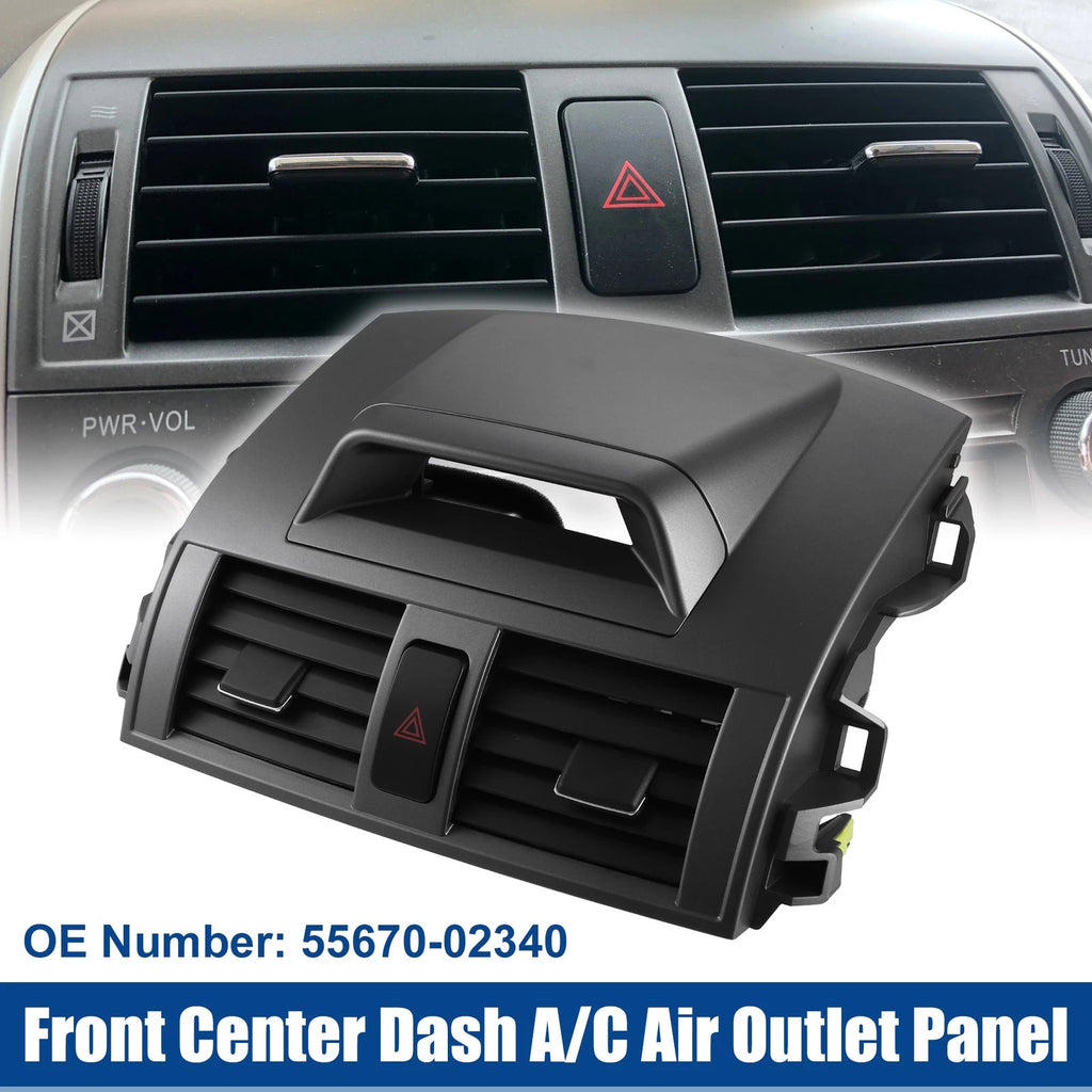A/C Air Vent Panel for Toyota Corolla (2009–2013) Gray