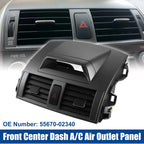 A/C Air Vent Panel for Toyota Corolla (2009–2013) Gray