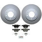 Front Brake Kit 300mm Disc Rotors & Semi-Metallic Pads for BMW E82 E88 (2008–2013)