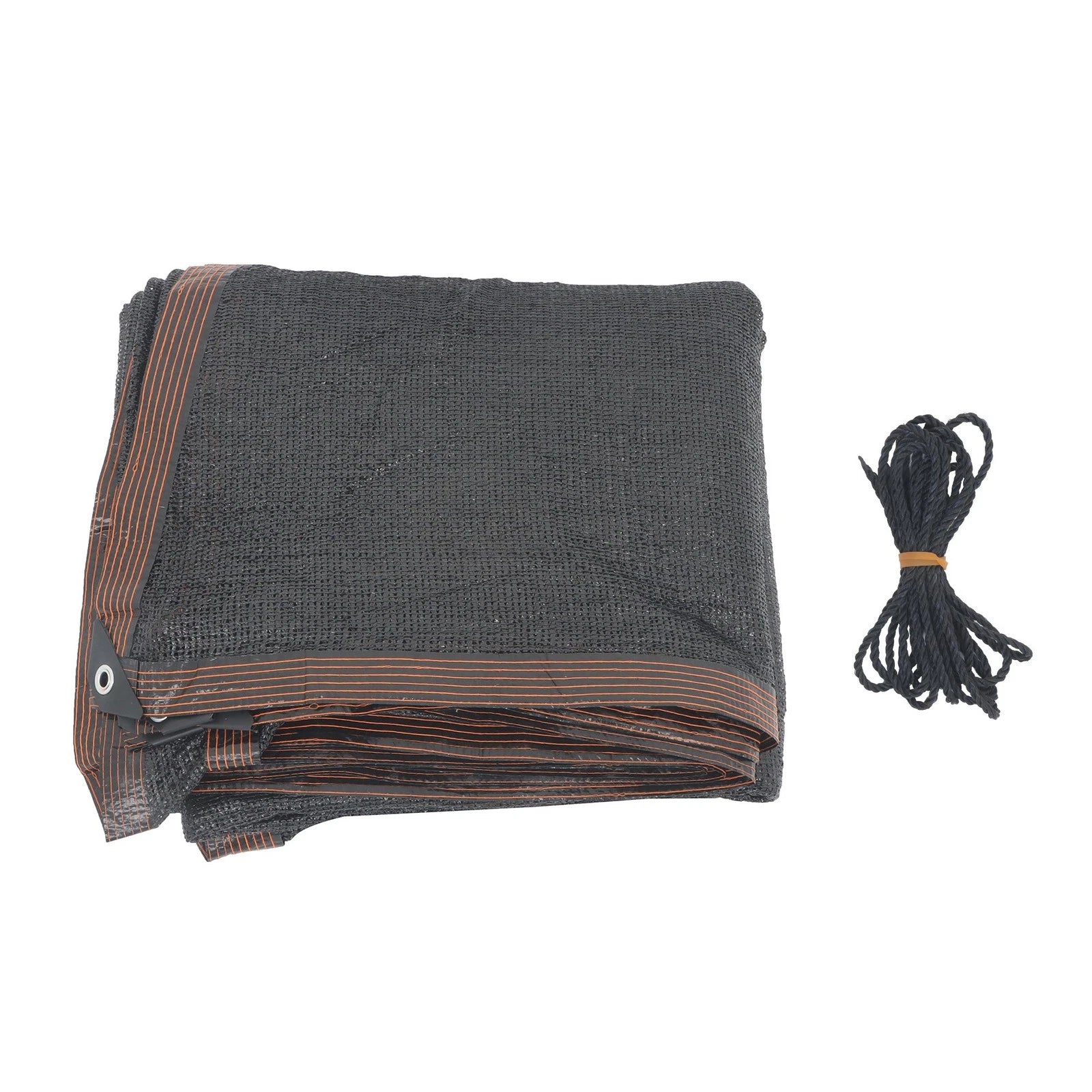 Swimming Pool Leaf Net Cover 25ft x 50ft with Eye Rings and Ropes