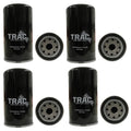 Set of 4 Spin-on Oil Filters for Massey Ferguson (Replaces 1447082M1)